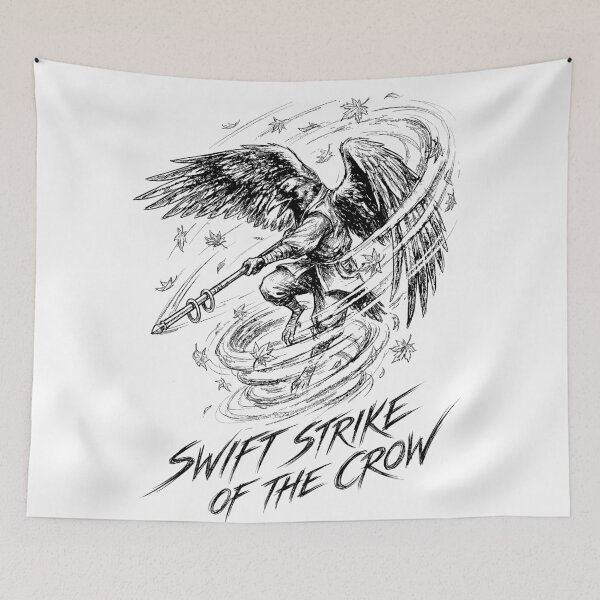 Item preview, Swift Strike of the Crow - Japanese Tengu designed and sold by bapupa.
