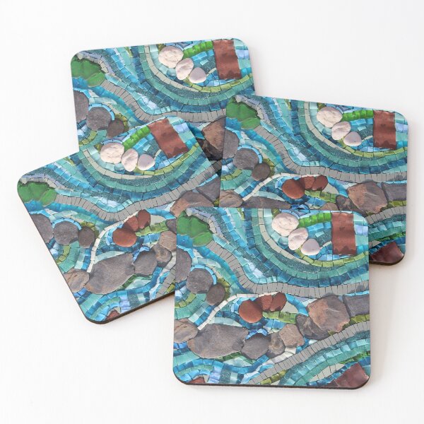 Item preview, Flowing Mosaic by Sue Kershaw designed and sold by Sue Kershaw.