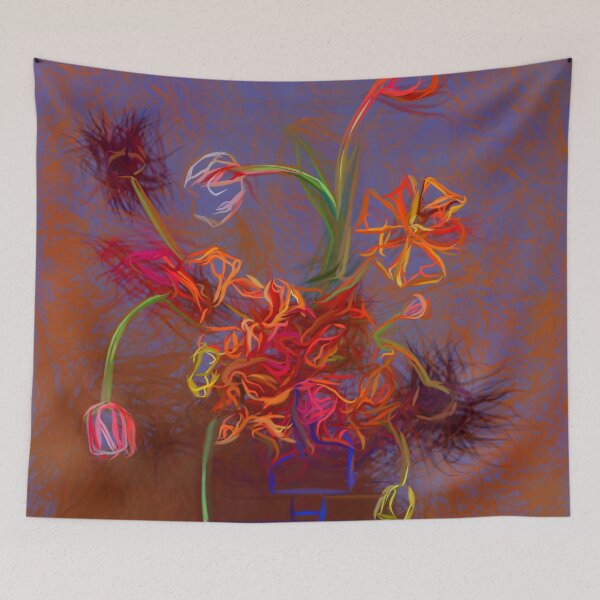 Item preview, Unruly Flowers designed and sold by 83oranges.com.