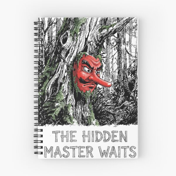 Item preview, The Hidden Master's Mask - Japanese Tengu Yokai designed and sold by bapupa.