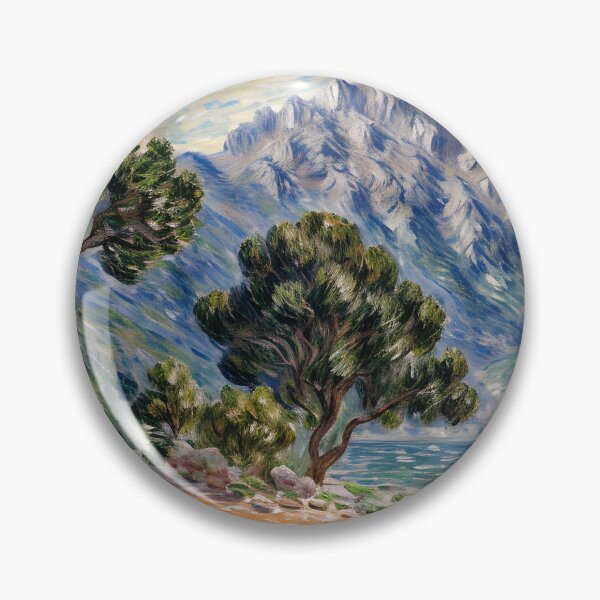 Item preview, Cap Martin - A The Sunlit Cliffs designed and sold by artdesignsnow.