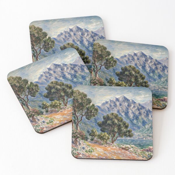 Item preview, Cap Martin - A The Sunlit Cliffs designed and sold by artdesignsnow.