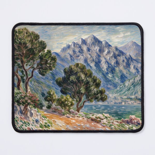 Item preview, Cap Martin - A The Sunlit Cliffs designed and sold by artdesignsnow.