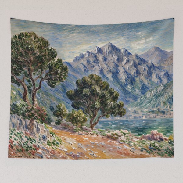 Item preview, Cap Martin - A The Sunlit Cliffs designed and sold by artdesignsnow.