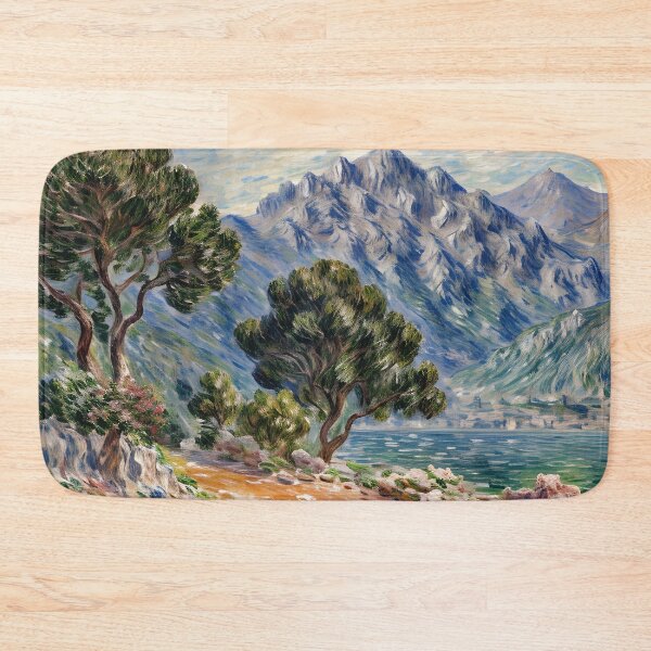 Item preview, Cap Martin - A The Sunlit Cliffs designed and sold by artdesignsnow.