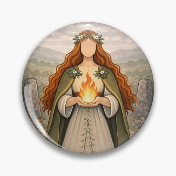Item preview, Goddess Brigid / Imbolc designed and sold by morwenna-.