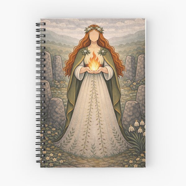 Item preview, Goddess Brigid / Imbolc designed and sold by morwenna-.