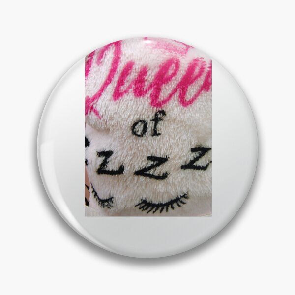 Item preview, furry pink blanket entitled queen in Fuschia color of ZZZ with eyelashes designed and sold by ARTiculateVIBES.