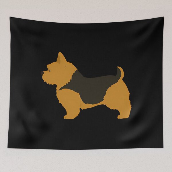 Item preview, Norwich Terrier Minimal Dog Art designed and sold by pqhzkiogtm78.