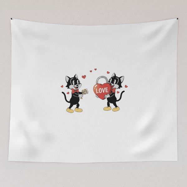 Item preview, Key to My Heart Cute Cats designed and sold by Created by Camilla.