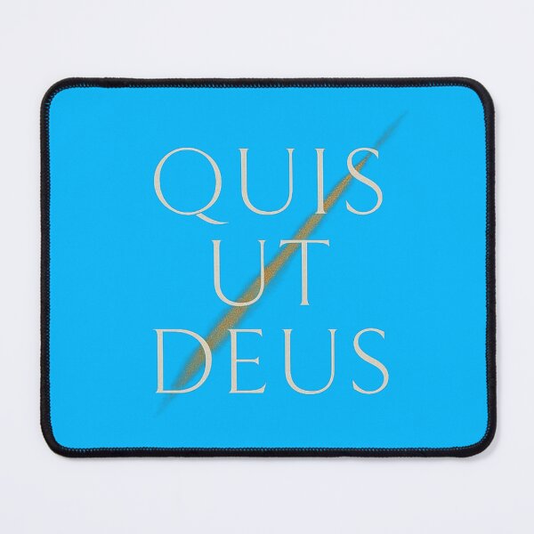 Item preview, Who is like God? Light blue designed and sold by ARMADURADEDIOS.