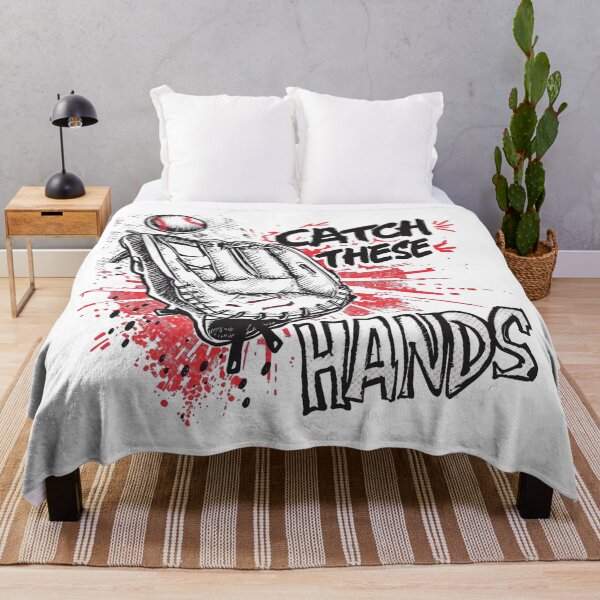 Item preview, Catch These Hands – Funny Baseball Glove Humor Shirt designed and sold by RMTrendy.