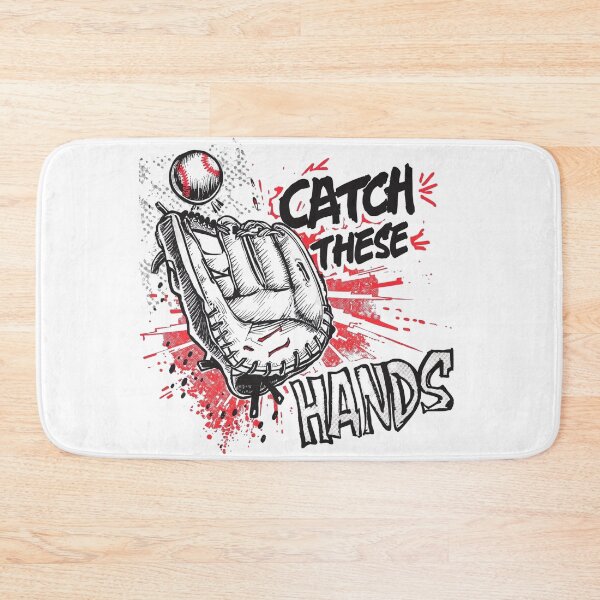 Item preview, Catch These Hands – Funny Baseball Glove Humor Shirt designed and sold by RMTrendy.