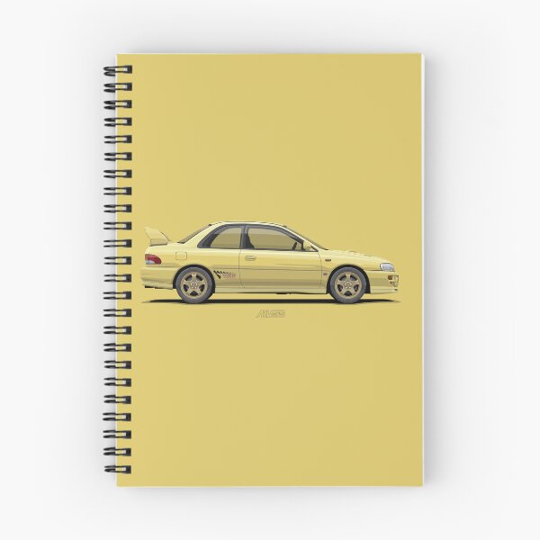 Item preview, GC8F Coupe Yellow – 1st Gen JDM Rally Icon Illustration designed and sold by ARVwerks.