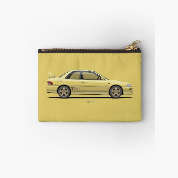 Artikelvorschau, GC8F Coupé Gelb – JDM Rallye-Ikone der 1. Generation (Illustration) entworfen und verkauft von ARVwerks.