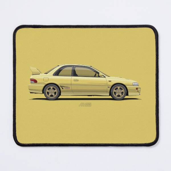 Item preview, GC8F Coupe Yellow – 1st Gen JDM Rally Icon Illustration designed and sold by ARVwerks.