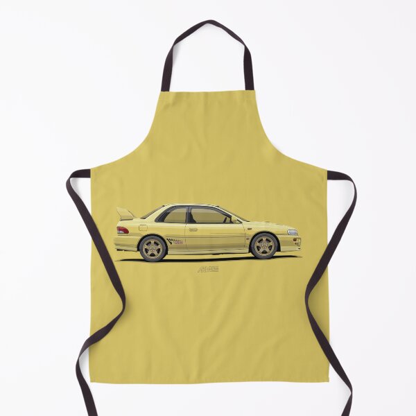 Item preview, GC8F Coupe Yellow – 1st Gen JDM Rally Icon Illustration designed and sold by ARVwerks.