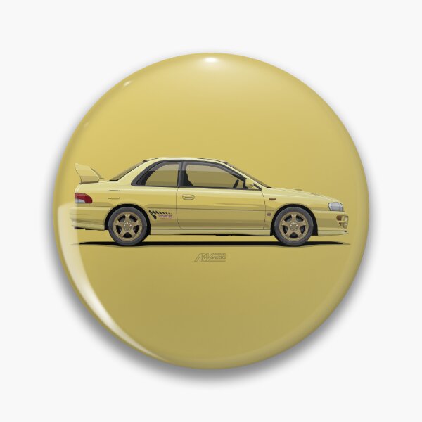 Item preview, GC8F Coupe Yellow – 1st Gen JDM Rally Icon Illustration designed and sold by ARVwerks.