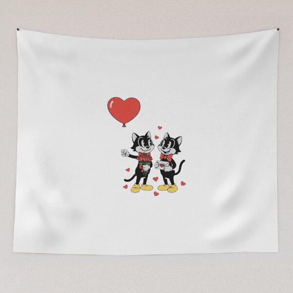 Item preview, Vintage Toon Cats with Roses and Love Letter designed and sold by Created by Camilla.