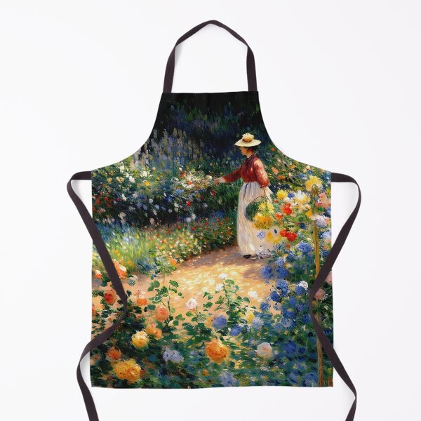 Item preview, In the Garden - A Sunlit Afternoon Among Blossoms designed and sold by artdesignsnow.