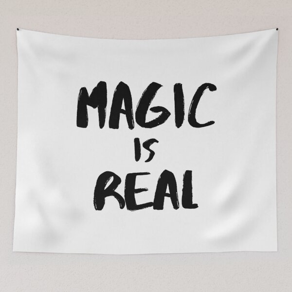 Item preview, Magic is Real Inspirational Motivational Quote designed and sold by Artycom.