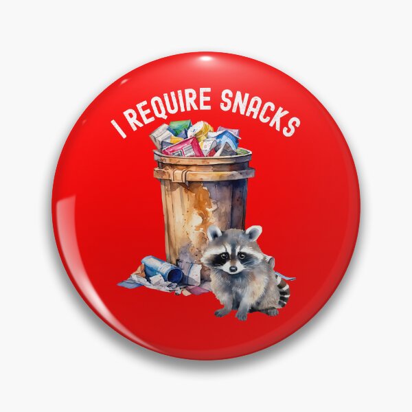 Item preview, Funny Trash Panda Requires Snack Hungry Cute Raccoon Snacks Feast designed and sold by DogLover332.