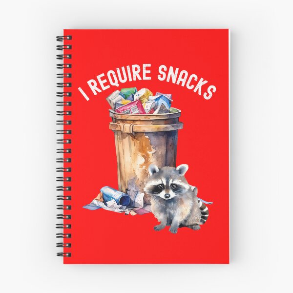 Item preview, Funny Trash Panda Requires Snack Hungry Cute Raccoon Snacks Feast designed and sold by DogLover332.