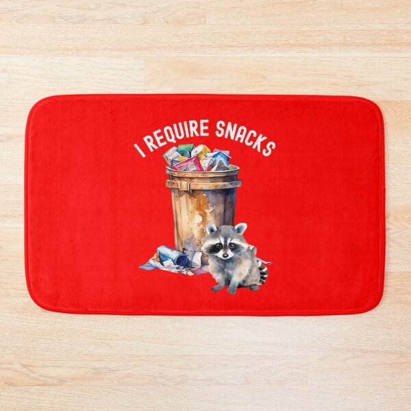 Item preview, Funny Trash Panda Requires Snack Hungry Cute Raccoon Snacks Feast designed and sold by DogLover332.
