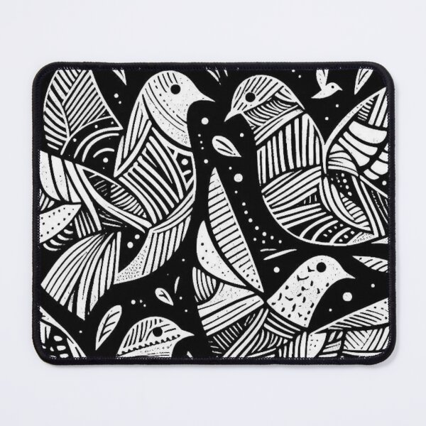 Item preview, Abstract Bohemian Bird Pattern Illustration for Bold Art Pattern Collectors designed and sold by WildStroke.