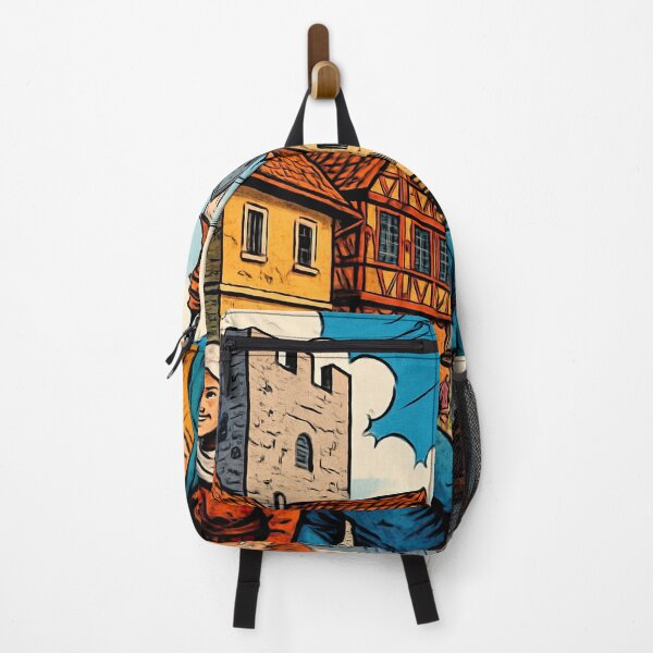 Item preview, Gotland, city | Comics stylCartoone -  designed and sold by ComicsFactory.