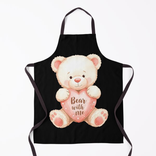Item preview, Bear With Me Cute Teddy Bear Valentine Sticker designed and sold by FestivityFinds.