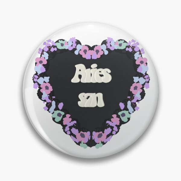 Item preview, Aries Season Star Sign Love Heart Birthday Cake designed and sold by FreeOrca.