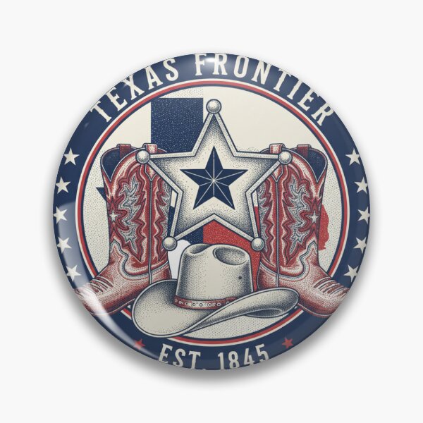 Item preview, Texas Frontier Sheriff Star Cowboy Boots designed and sold by TexasFirst.