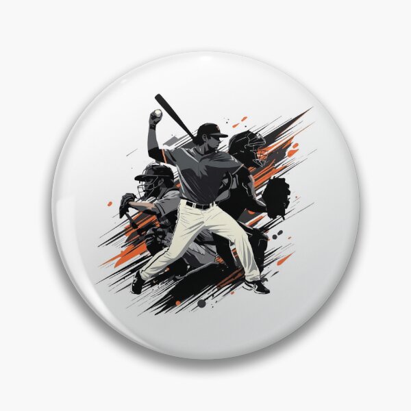 Item preview, Game in Motion – Baseball Action Art T-Shirt designed and sold by RMTrendy.