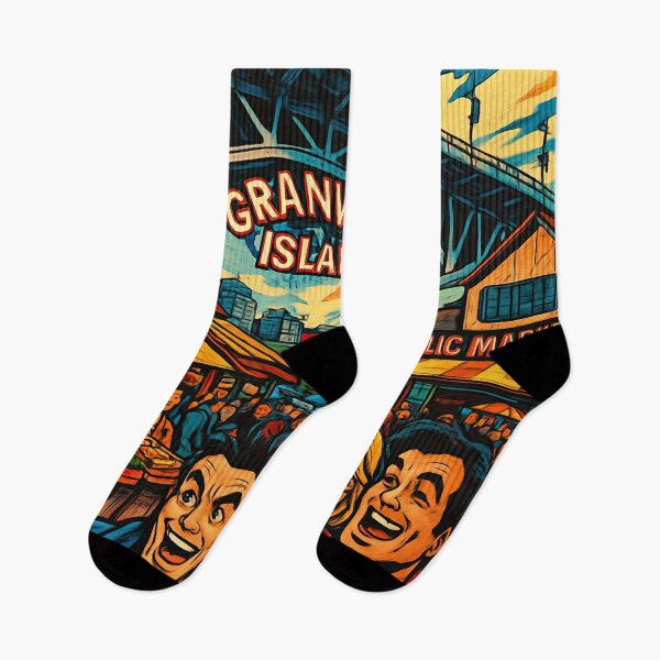 Item preview, Granville Island | Comics stylCartoone -  designed and sold by ComicsFactory.
