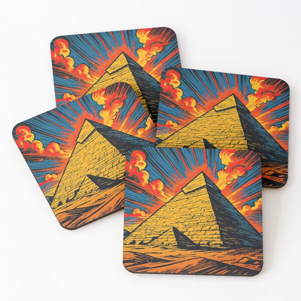 Item preview, Great Pyramid of Giza | Comics stylCartoone -  designed and sold by ComicsFactory.
