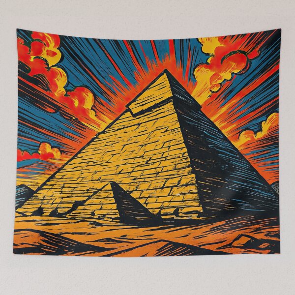 Item preview, Great Pyramid of Giza | Comics stylCartoone -  designed and sold by ComicsFactory.