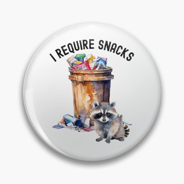 Item preview, Funny Trash Panda Requires Snack Hungry Cute Raccoon Snacks Feast designed and sold by DogLover332.