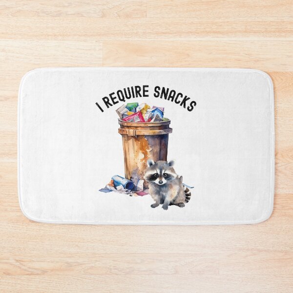 Item preview, Funny Trash Panda Requires Snack Hungry Cute Raccoon Snacks Feast designed and sold by DogLover332.
