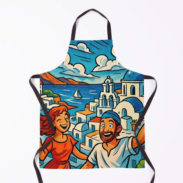 Item preview, Greece landscape | Comics stylCartoone -  designed and sold by ComicsFactory.