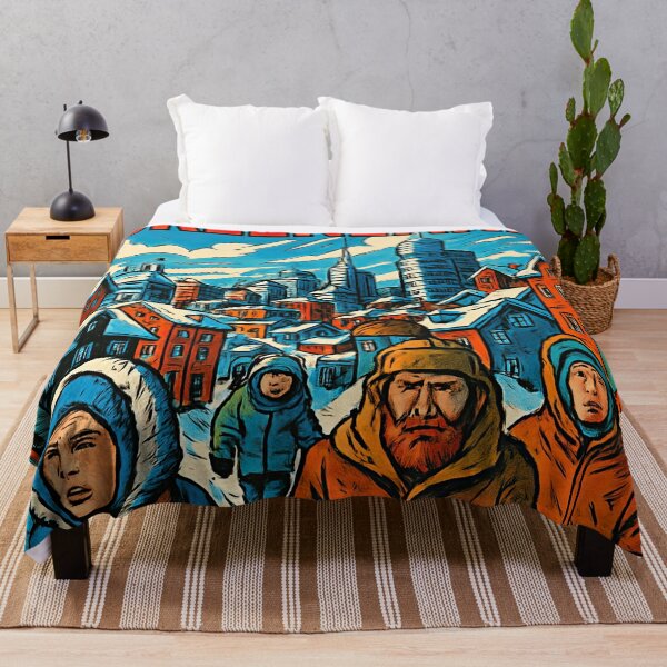 Item preview, Greenland, city | Comics stylCartoone -  designed and sold by ComicsFactory.