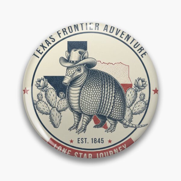 Item preview, Texas Armadillo Cowboy Hat Frontier Adventure designed and sold by TexasFirst.
