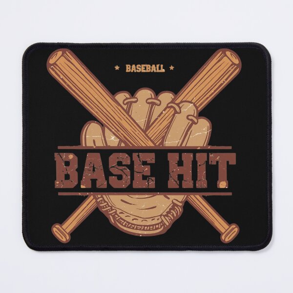 Item preview, Base Hit – Vintage Baseball Bats & Glove Design designed and sold by RMTrendy.