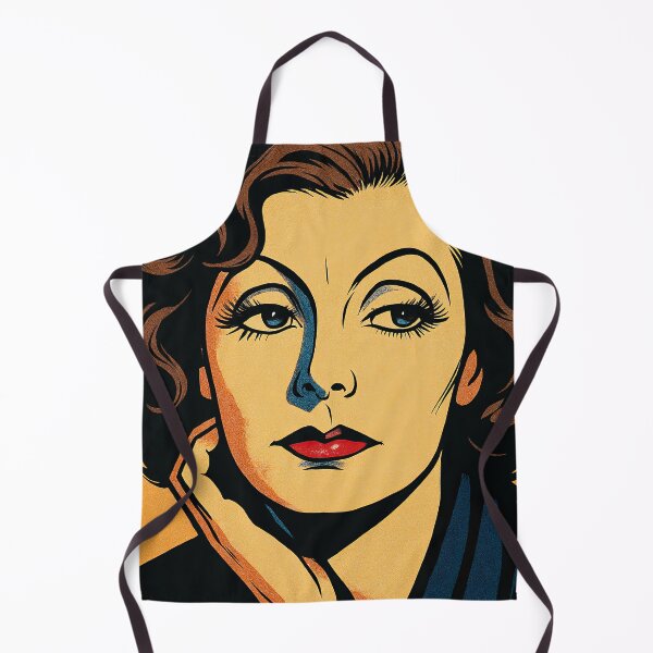 Item preview, Greta Garbo | Comics stylCartoone -  designed and sold by ComicsFactory.