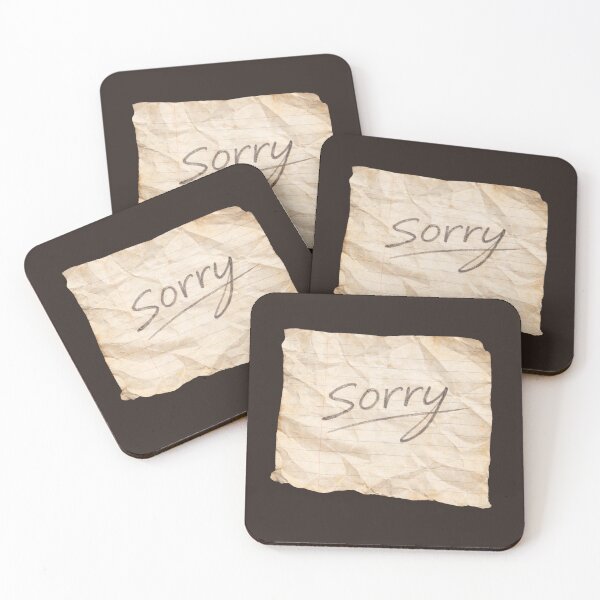 Item preview, Sorry Note – Never Given designed and sold by DesignsByHania.
