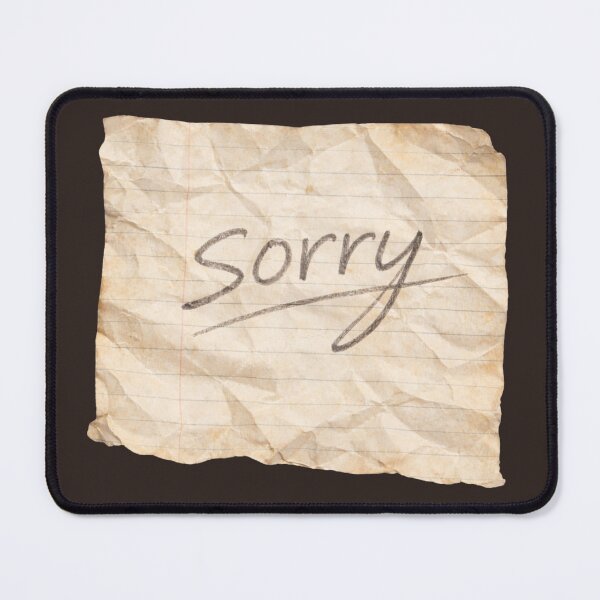 Item preview, Sorry Note – Never Given designed and sold by DesignsByHania.