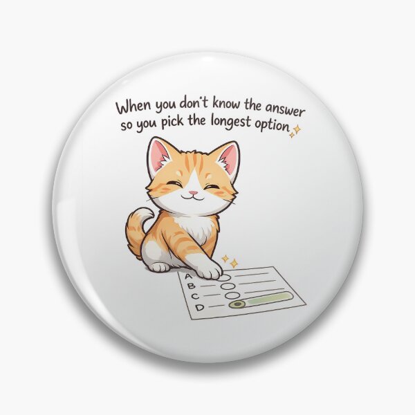 Item preview, Funny Cat Test Taking Advice For Students And Nerds designed and sold by mdimac.