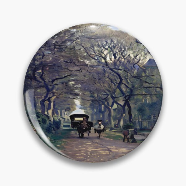 Item preview, Lane in Normandy - A Serene Path  designed and sold by artdesignsnow.