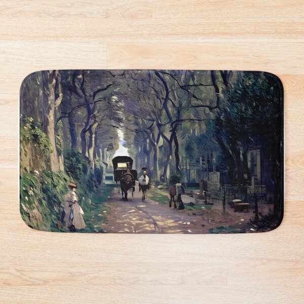 Item preview, Lane in Normandy - A Serene Path  designed and sold by artdesignsnow.