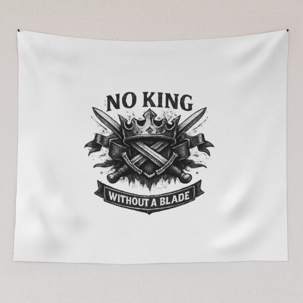 Item preview, No King Without a Blade designed and sold by Krazzy Wears Co..